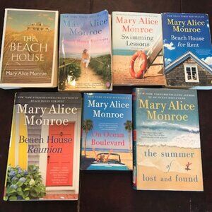 Mary Alice Monroe set of 7 books, the "Beach House Series", good condition